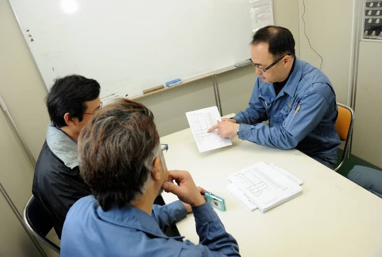 開発会議の様子